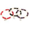 3pcs Elegant Crystal Bracelet Hand Made Stackable Jewelry Gift for Women Girl Friends