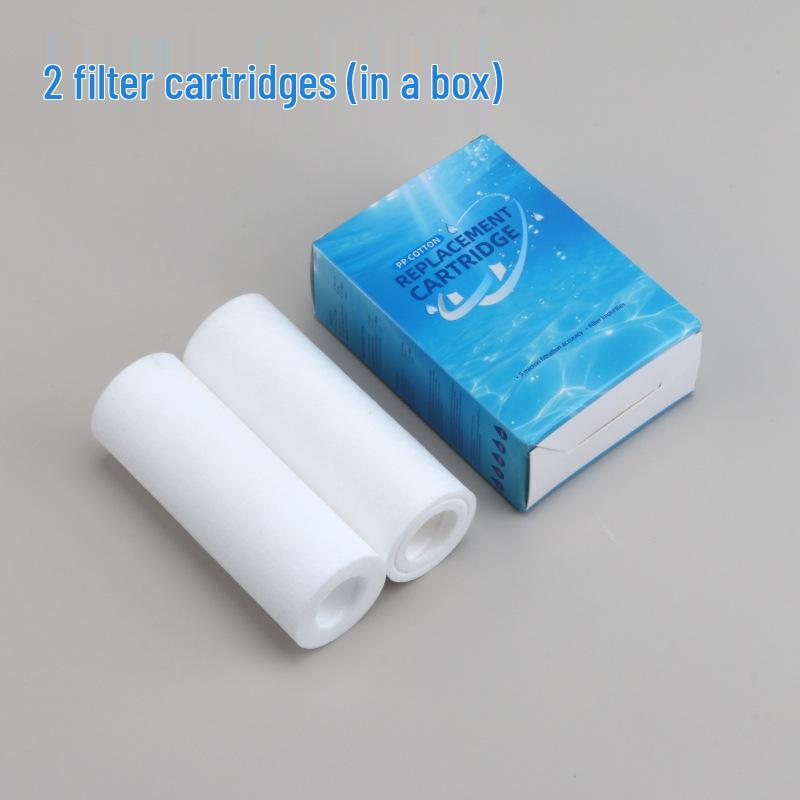 Replaceable Core PP Cotton Water Filter for Shower, Washing Machine, Toilet - Reduces Residual Chlorine