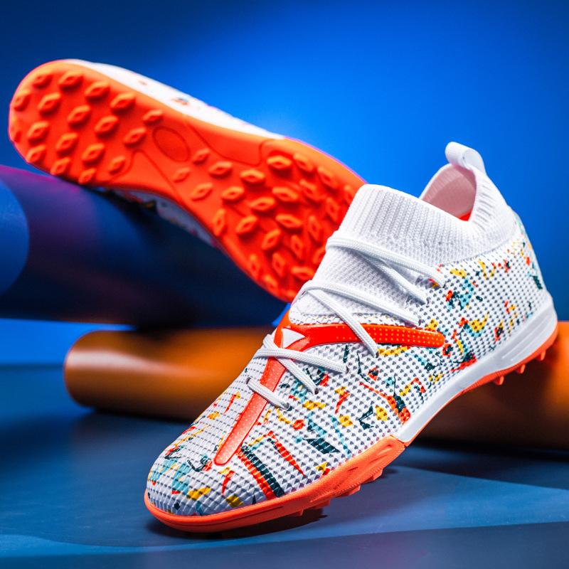 Spot for new football shoes men's adult FG long nails TF broken nails artificial grass training shoes