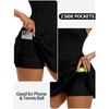 CHARMLEAKS Tennis Dress for Women Workout Dress with Built-in Bra & Shorts Pockets Athletic Dress for Exercise Golf Dresses