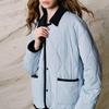 CHUYU Women's Quilted Corduroy Padded Jacket
