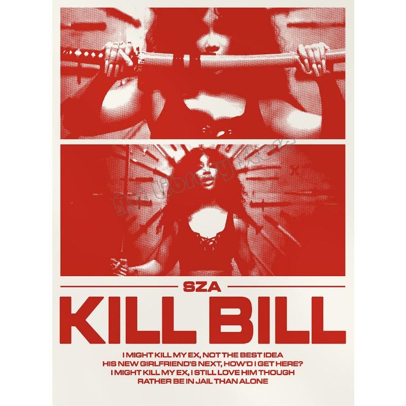 

Поп R&B певица SZA Портретный постер SOS,CTRL Обложка музыкального альбома Треклист Холст Живопись Настенное искусство Картинки Домашний декор Подарок для фанатов 21cm×30cm NoFrame