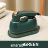 Portable Two-in-One Electric Garment Steamer & Flat Iron with Temperature Control for Dry/Wet Use