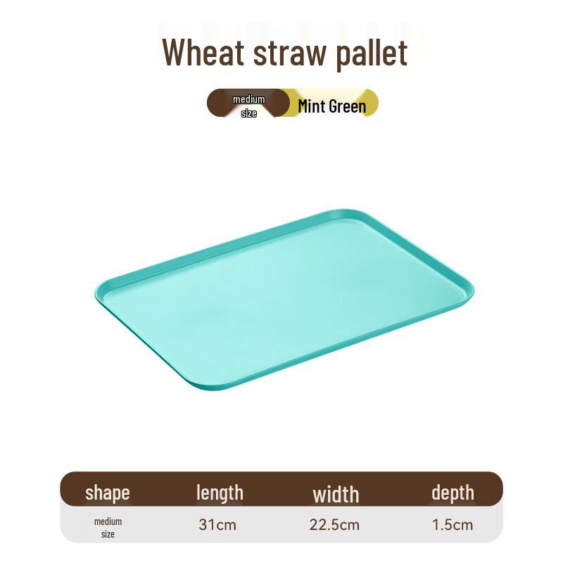 Ru Han Nordic Rectangular Plastic Tray