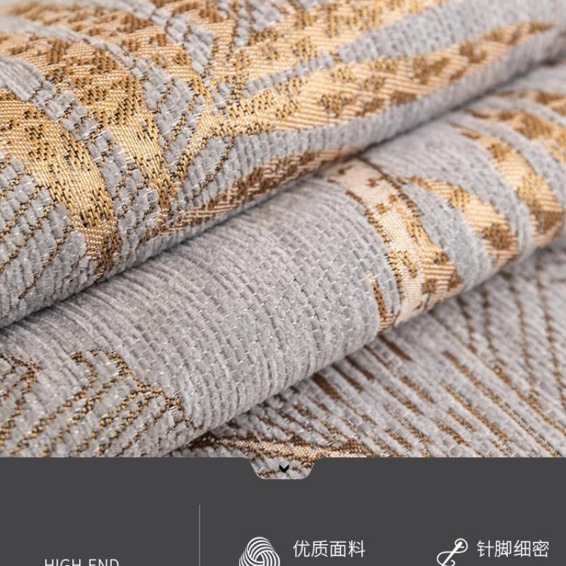 Amerikanischer Stil Chenille Sofabezug Kissenbezug Rutschfest Komfort Sofamatte Universal Weidenblattmuster Sofabezug Kissen Handtuch