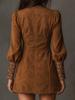 European & American Women's V-Neck Embroidered Bodycon Mini Dress (2025)