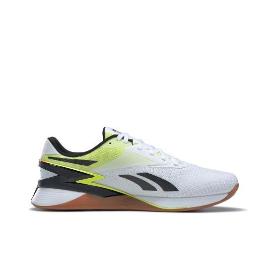 Reebok Nano X3 'Yellow Orange Mismatched' HP6073 Men's Shoes