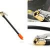 Strong Copper Air Chuck Strong Braided Rubber Air Hose Simple Installs for Tire Pump Inflator & Sports Equipment