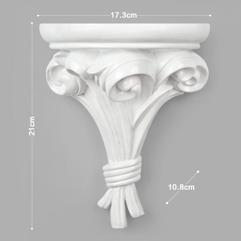 

New European-style Minimalist Wall Decoration Three-dimensional Creative Wall Hanging Wall Rack Decoration Partition