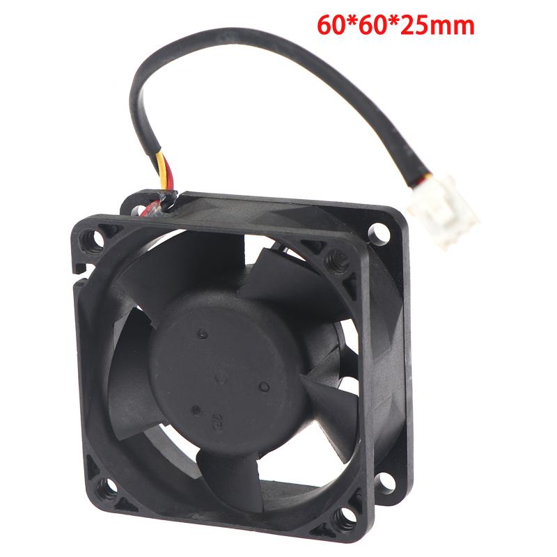 1/3/5Pcs New Cpu Cooling Fan D60Bv-12 6025 12V 0.50A Large Air Volume Server Fan 6Cm 6025 60*60*25Mm