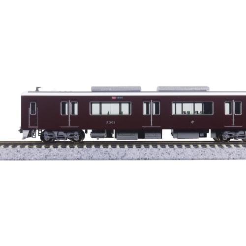 KATO N Gauge Hankyu Railway 2300 Series Kyoto Line Basic Set, 4 Cars, Model Train, 10-2031
