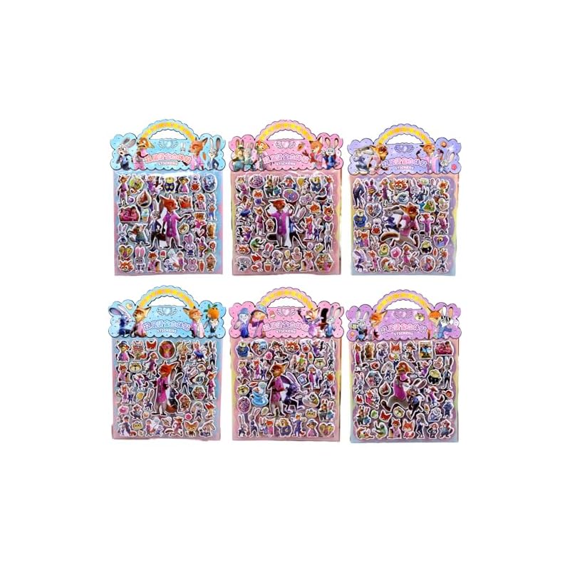 Luxury 5/10/20-piece random lucky bag featuring character 3D stickers. Perfect for planner decoration, DIY planners, character decorations,