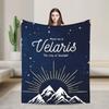 Soft Blanket Travel Office Velaris City of Starlight  Bedding Throws  Flannel Bedspread For Living Room Funny Sofa Bed Cover