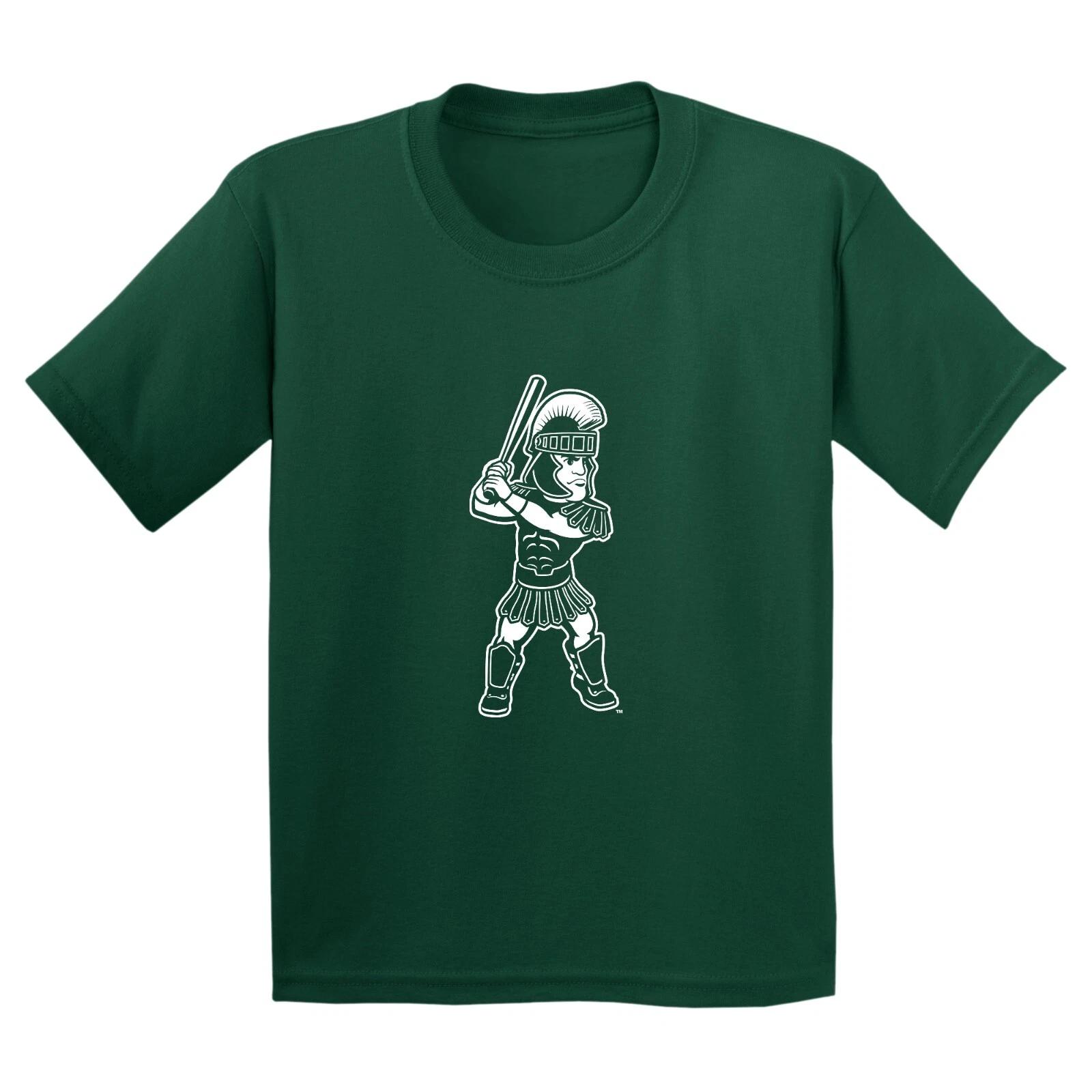 Michigan State Sparty Baseball Mark Youth T-Shirt M
