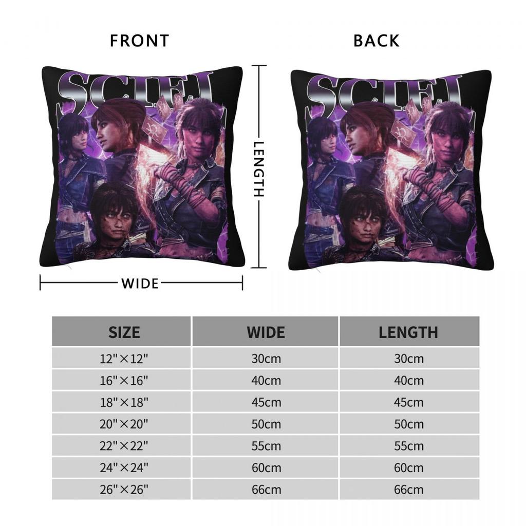 Clair Obscur Expedition 33 Girl In Sci Fi Pillowcase Soft Polyester Cushion Cover Decor Pillow Case Cover Home Wholesale 40X40cm