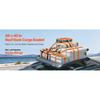 SucceBuy Roof Rack Cargo Carrier 48x40x5.6“ Universal Rooftop Cargo Basket Car Top Luggage Holder Anti-Rust Alloy Steel for Car