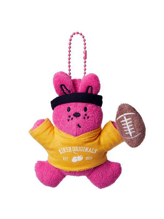 

KIRSH Whitty Bunny Rugby Player Keychain [Pink] F