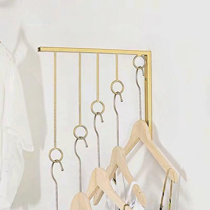Metal Dress Hangers Stand Organizer Storage Wall Coat Racks Cheap Storage Clothes Hangers Modular Corner Shelf Furniture