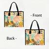 Abstract Art Tote Bag Stylish Large Capacity Casual Shopping Handbag for Daily Use