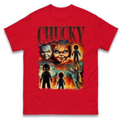 Chucky Doll Bootleg Mens T Shirt Womens Tops Tees