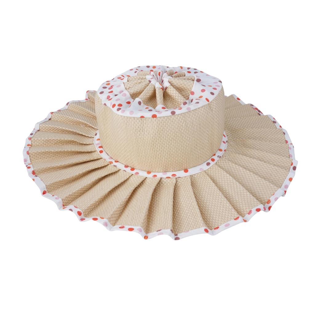 Ladies' Fashionable Foldable Sunscreen Casual Versatile Pleated Hat