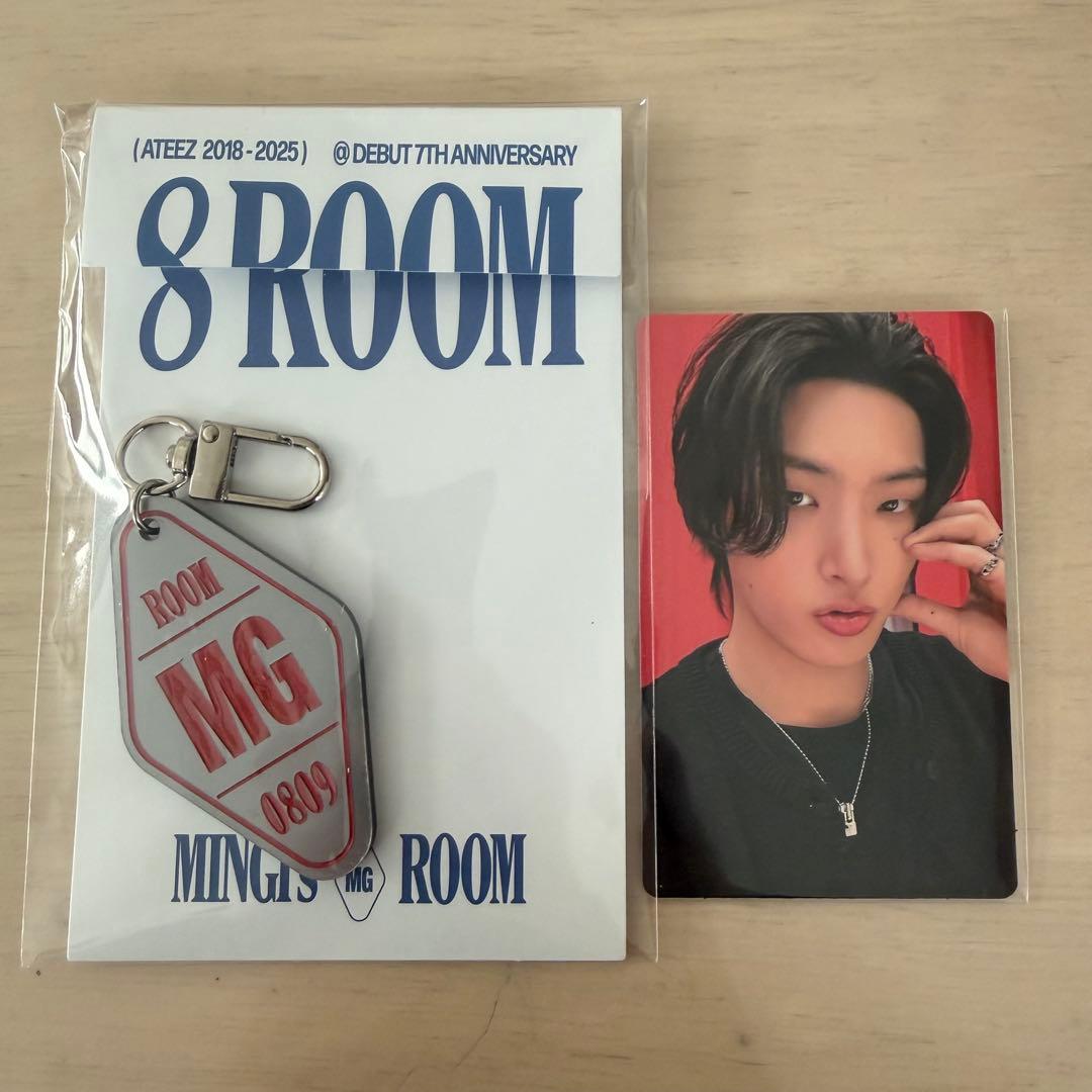 [USED] ATEEZ 8room Key Ring Mingi