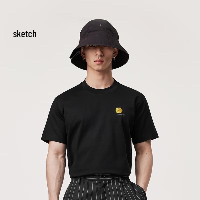 Sketch Men s 2024 Spring Short Sleeve T-Shirt S