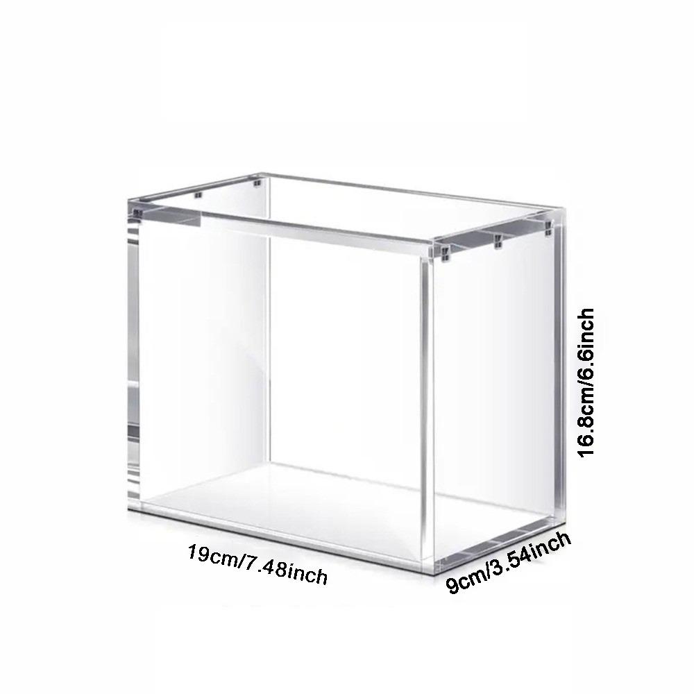 

Clear Acrylic Game Card Box Protective Cases 5mm Thick Easy Top Loading Game Card Storage for ETB Elit Trainer Box