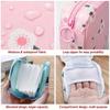 Thickened Multi-Functional Travel Toiletry and Storage Bag with Multiple Compartments for Makeup, Skincare, and Sanitary Items