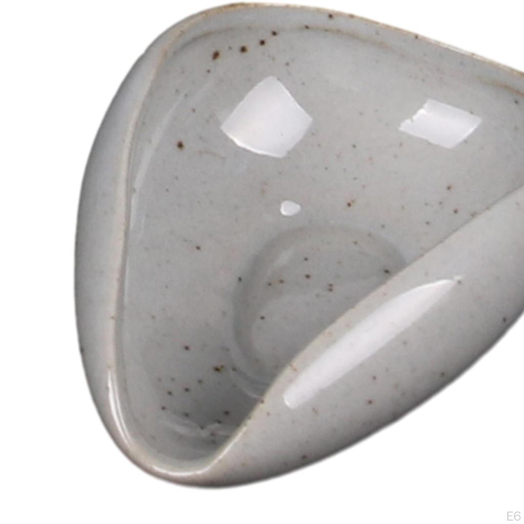 Coffee Bean Dosing Cup Ceramic Single Tray Kitchen Modern Tea Accessory Weighing