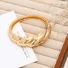 European & American Bestseller: Croissant Design Candy Color Women's Fashion Street Style Bracelet