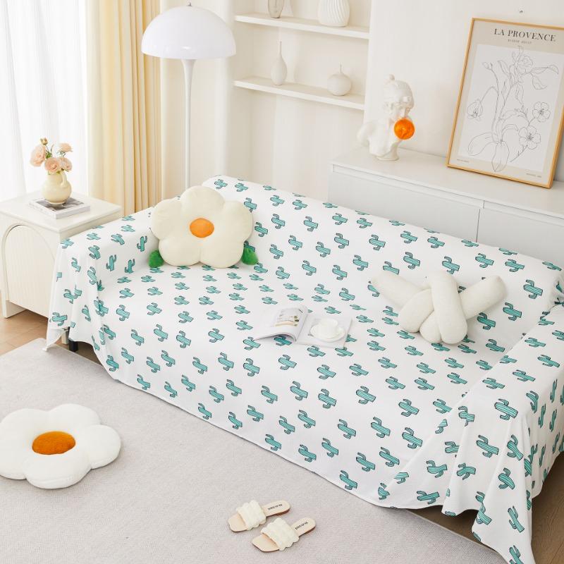 Thickened Chenille Sofa Cover Cloth, Sofa Blanket Cover Cloth, All Inclusive Universal Cover, Dust-Proof All Season Universal