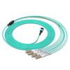 Shengwei MPO-LC 8-Core OM4 Multimode Fiber Optic Patch Cable