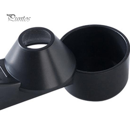 Misurino in Polvere con Manico Esteso, Cucchiaio di Misurazione Quantitativa Precisa, Cucchiaio da Raccolta con Chiusura Scorrevole Design a Prova di Perdite, per Caffè Latte