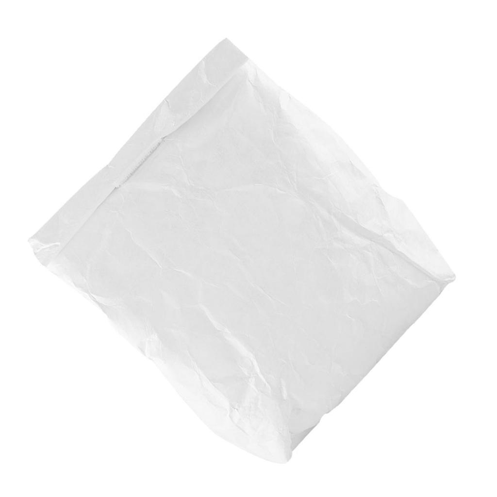 Waterproof Insulated Lunch Box Storage Picnic Paper Bag for Kids Women Men (White)