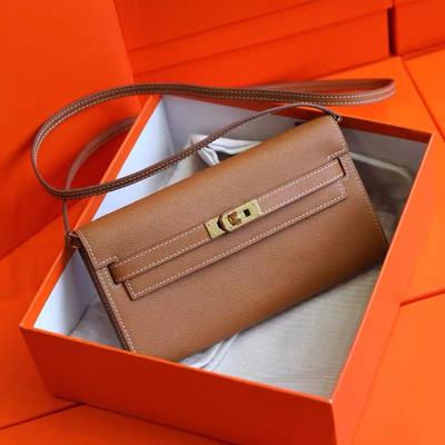 Nueva Cartera con Patrón de Palma Bolso de Cuero Genuino para Mujer Bolso Largo de Cuero para Teléfono Bandolera para el Hombro Bolso de Mano