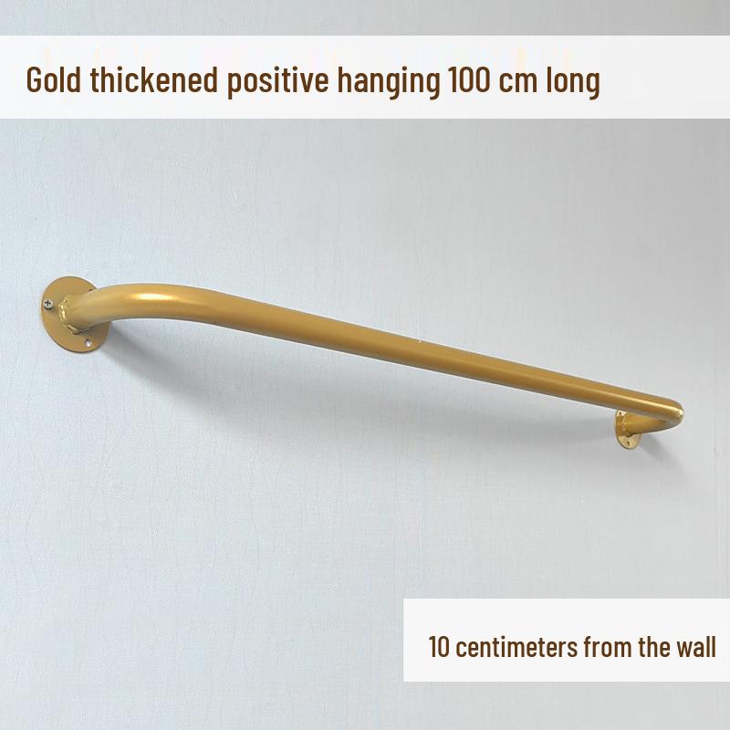 Wall-Mounted Clothing Display Rack for Women's and Children's Wear Stores