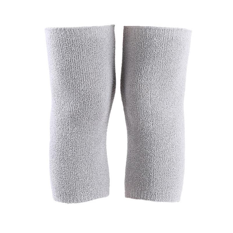 1 Pair Winter Warm Knee Pads Bamboo Charcoal Protective Gear Women Old Men Kneepad Support Winter Running Knee Protector