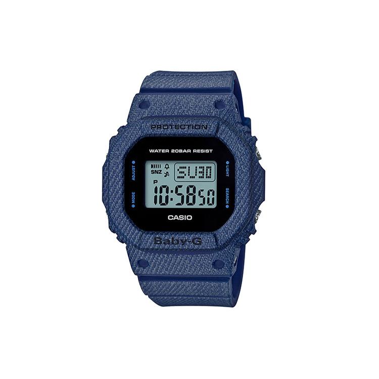 CASIO Women s BABY-G Blue Watch BGD-560DE-2 BGD-560DE-2 Denim Blue Strap