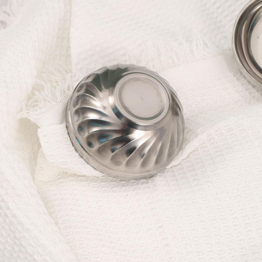 Fell -resistant Stainless Steel Bowl Double-layer Canteen Bowl Tableware Soup Bowl  Kindergarten