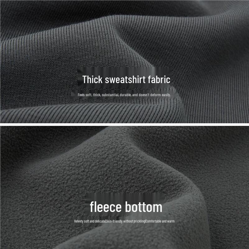 Giordano Women's Fleece-Lined Drawstring Straight Leg Sweatpants