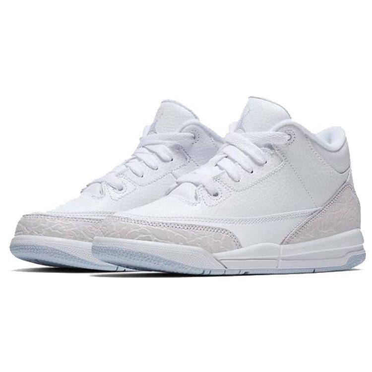 Jordan 3 Retro Pure White 2018 PS 429487-111