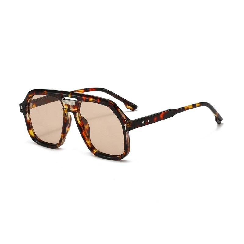New Oversized Sunglasses Women Men Trendy Vintage Hip Hop Square Sun Glasses Female Eyewear UV400 Glasses