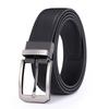 3.3cm width Pin Buckle Men's Leather Belt Men's Accessories High-end Luxury Fashion Simple Waist Belt Belts for Men