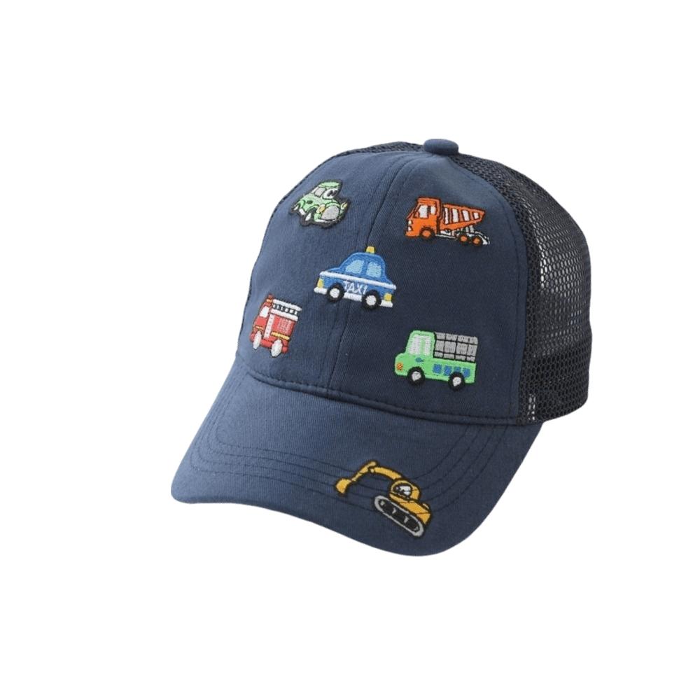 Casual Baby Sun Hats Cartoon Vehicles Toddler Peaked Caps Fashion Duck Tongue Hat Spring Summer