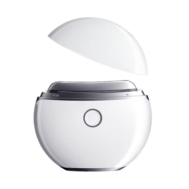 

Электрический массажер для лица с подогревом, вибрацией, цветной подсветкой и микротоковым лифтингом для лица и шеи белый