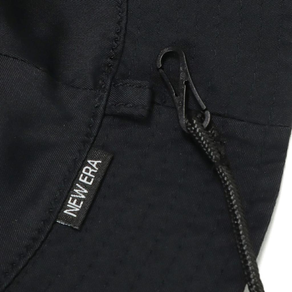 New Era Bucket 01 Reversible Packable Softness of Nature Bucket Navy and Sizes Hat, Black, L-XL