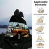 1pc Grand Theft Auto Soft Flannel Blanket with Designer Print A Cozy Blanket for All Seasons, Perfect for the Couch, Bed, Office