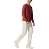 Saucony Soft And Comfortable Round Neck Skin-Friendly Long Sleeve Knit Top Unisex tops Red SA2269LT22T-RD028