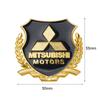 3D kovové emblémy na auto Boční kufr Dveře Okno Samolepky Dekorace Nálepky Pro Mitsubishi Asx Lancer Pajero Outlander Delica Eclipse